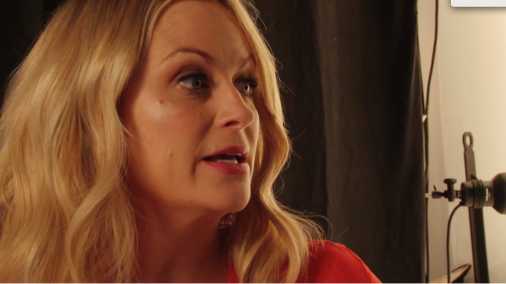 Amy Poehler on Kissing Santa Claus (and Jesus)