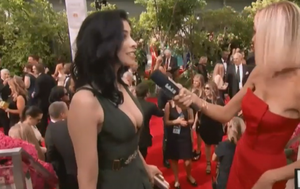 Sarah Silverman Said Pot on the Red Carpet