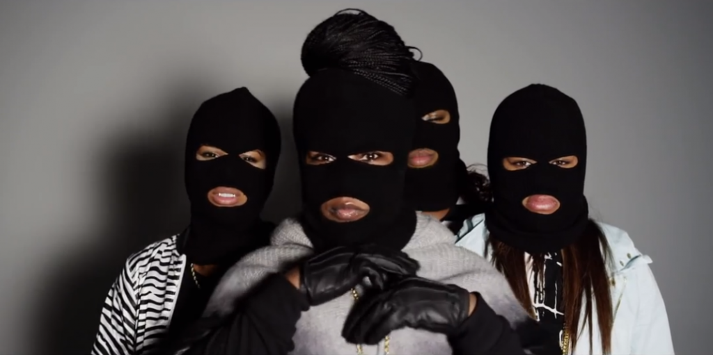 The Masked Lady Rapper You Never Knew You Needed