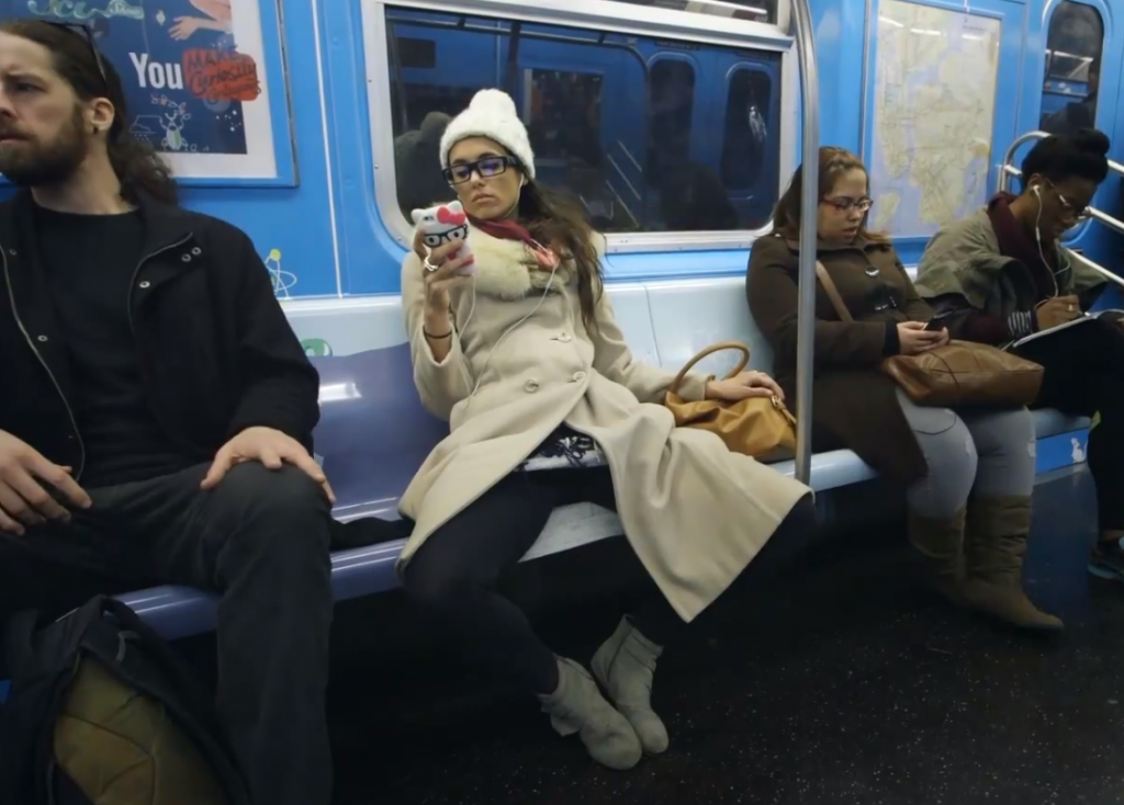 Watch What Happens When a Woman Manspreads