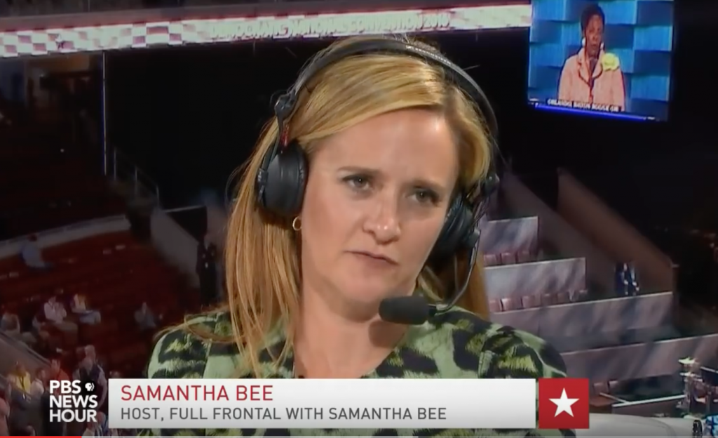 Samantha Bee at the DNC